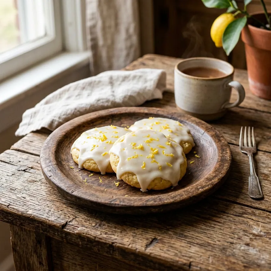 Lemon Glazed Cookies